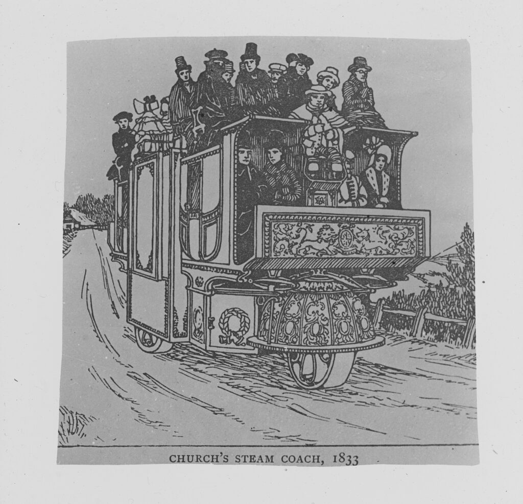 K3 Churchs steam coach 1833 K3 Churchs steam coach 1833